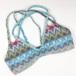 PilyQ Belize Utopia Swim Halter l Size Small
